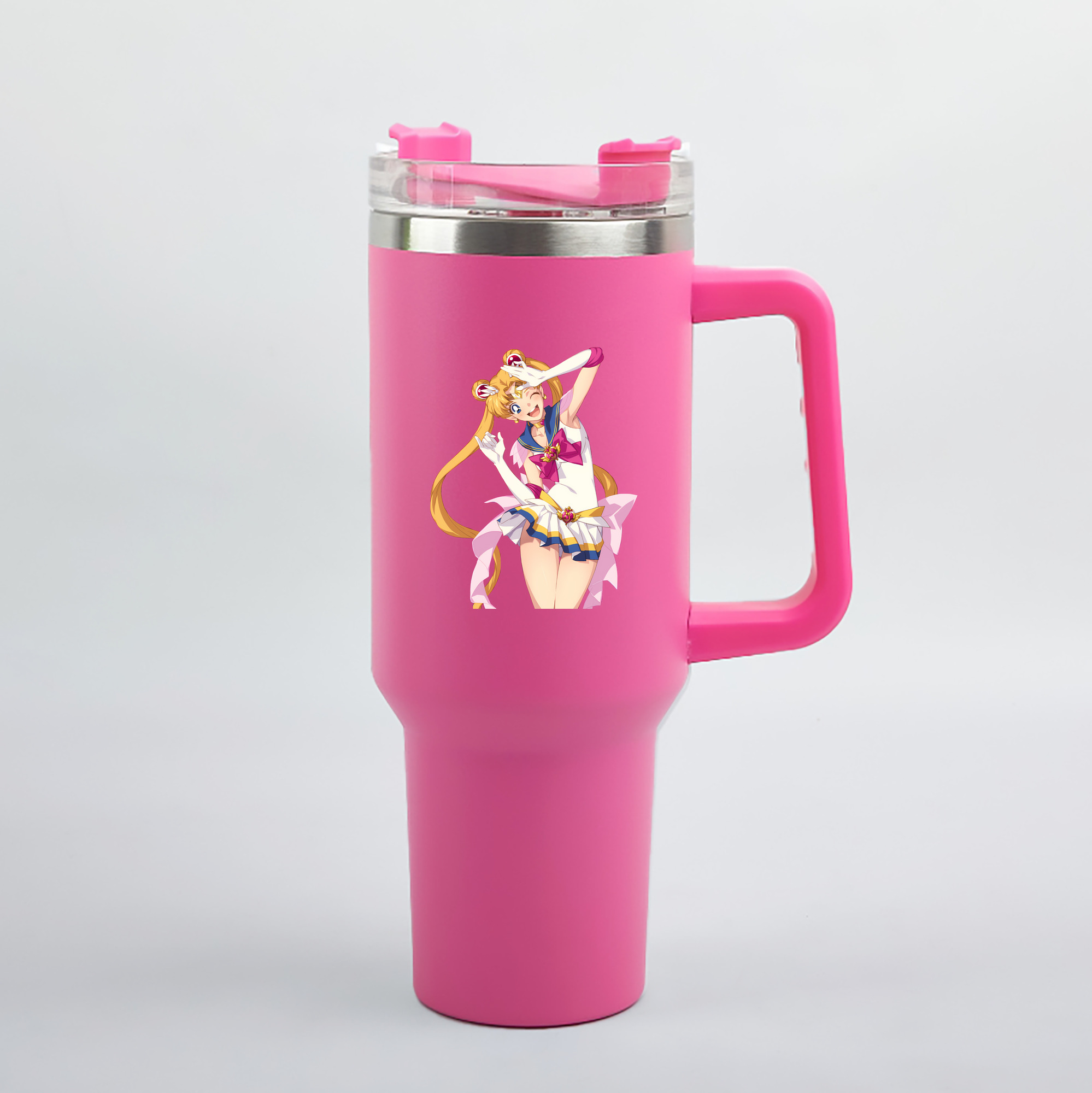 （画像用） 美少女戦士セーラームーン 月野 うさぎ つきの うさぎ Sailor Moon Tsukino Usagi 1200mL車用タンブラー（カラープリント）